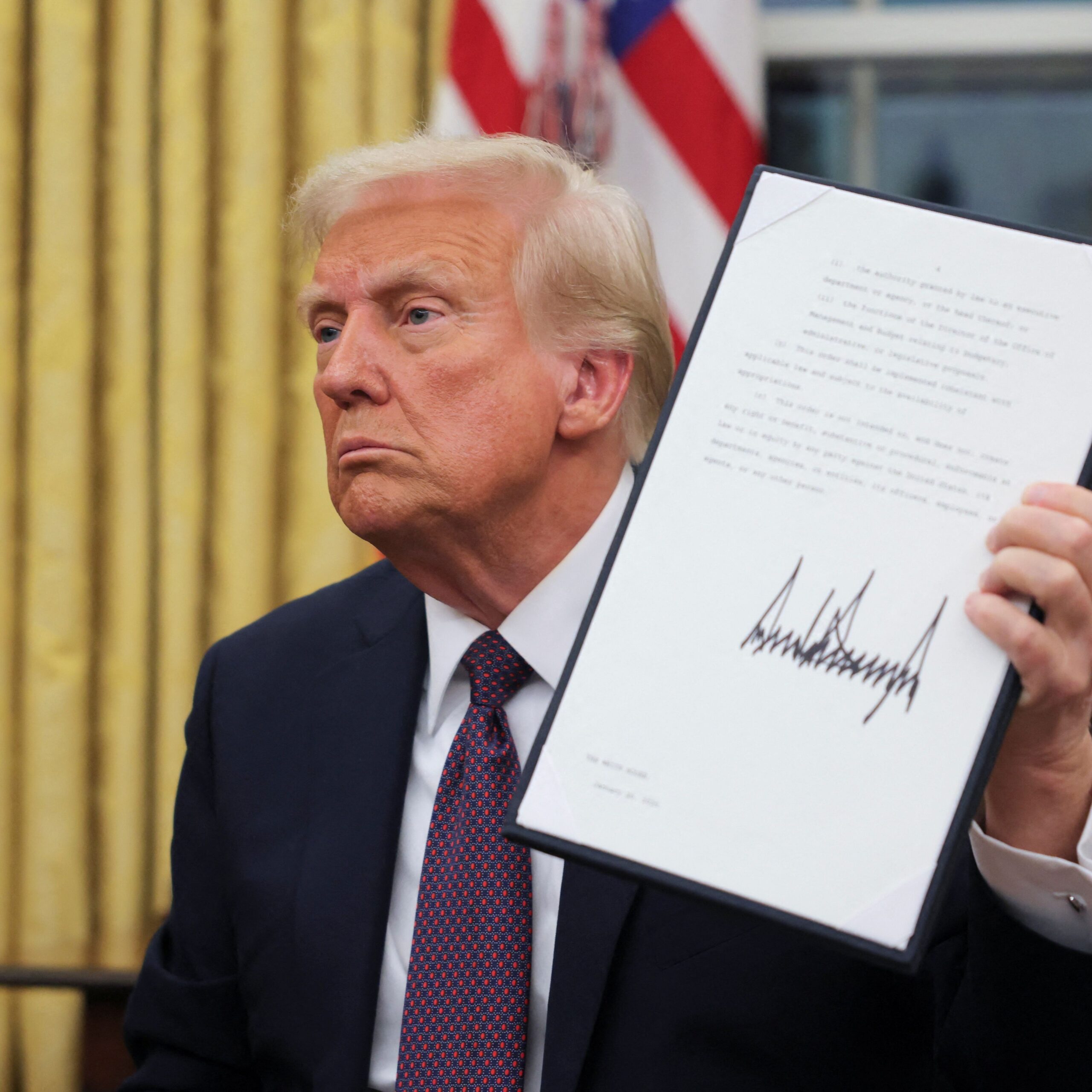 Déclaration de Trump sur l’imposition de droits de douane supplémentaires à l’UE