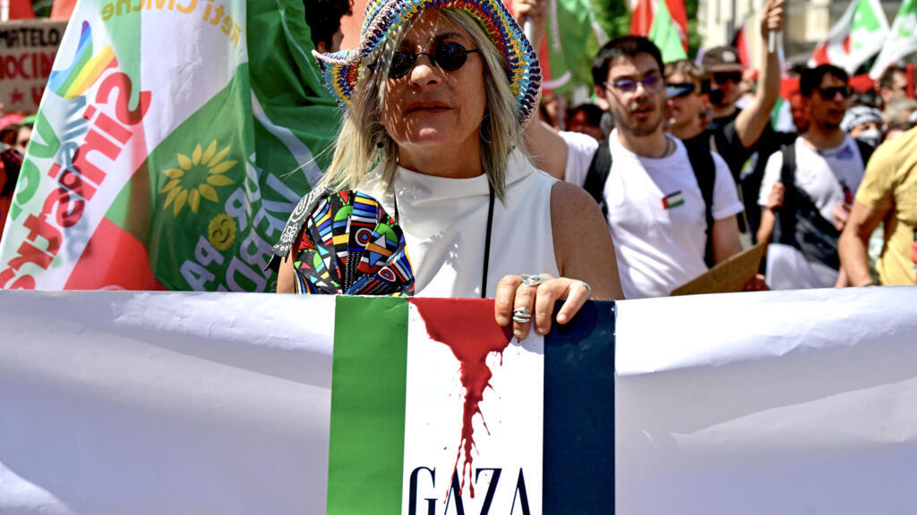 Manifestations massives en Italie contre l’armement européen : les citoyens refusent la guerre